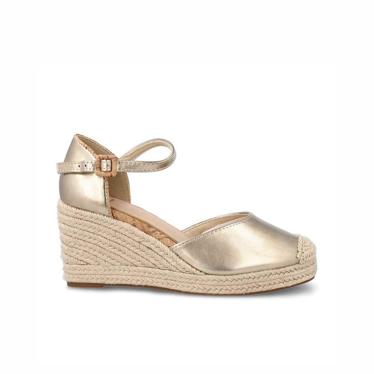 BATA - Sandalia Mujer Bata Sakura Dorado