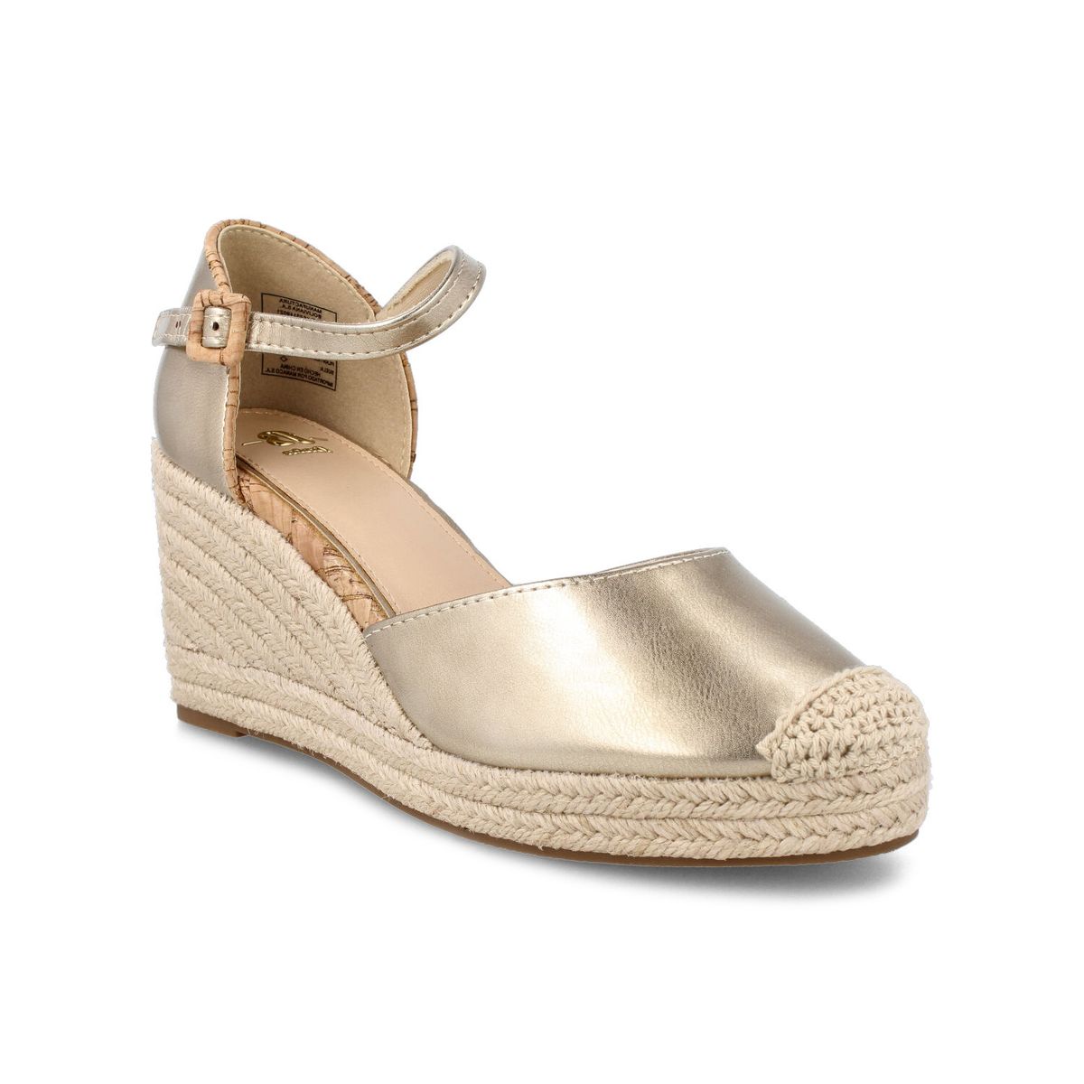 BATA - Sandalia Mujer Bata Sakura Dorado