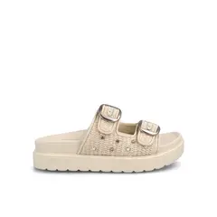 BATA - Sandalia Mujer Barack Blanco