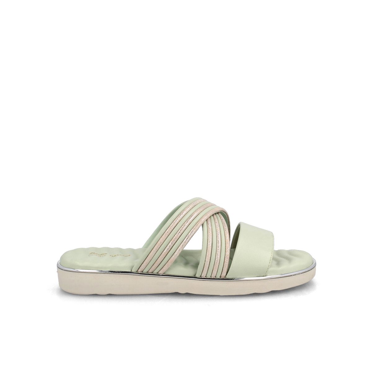 BATA - Sandalia Mujer Bata Megan Verde Claro