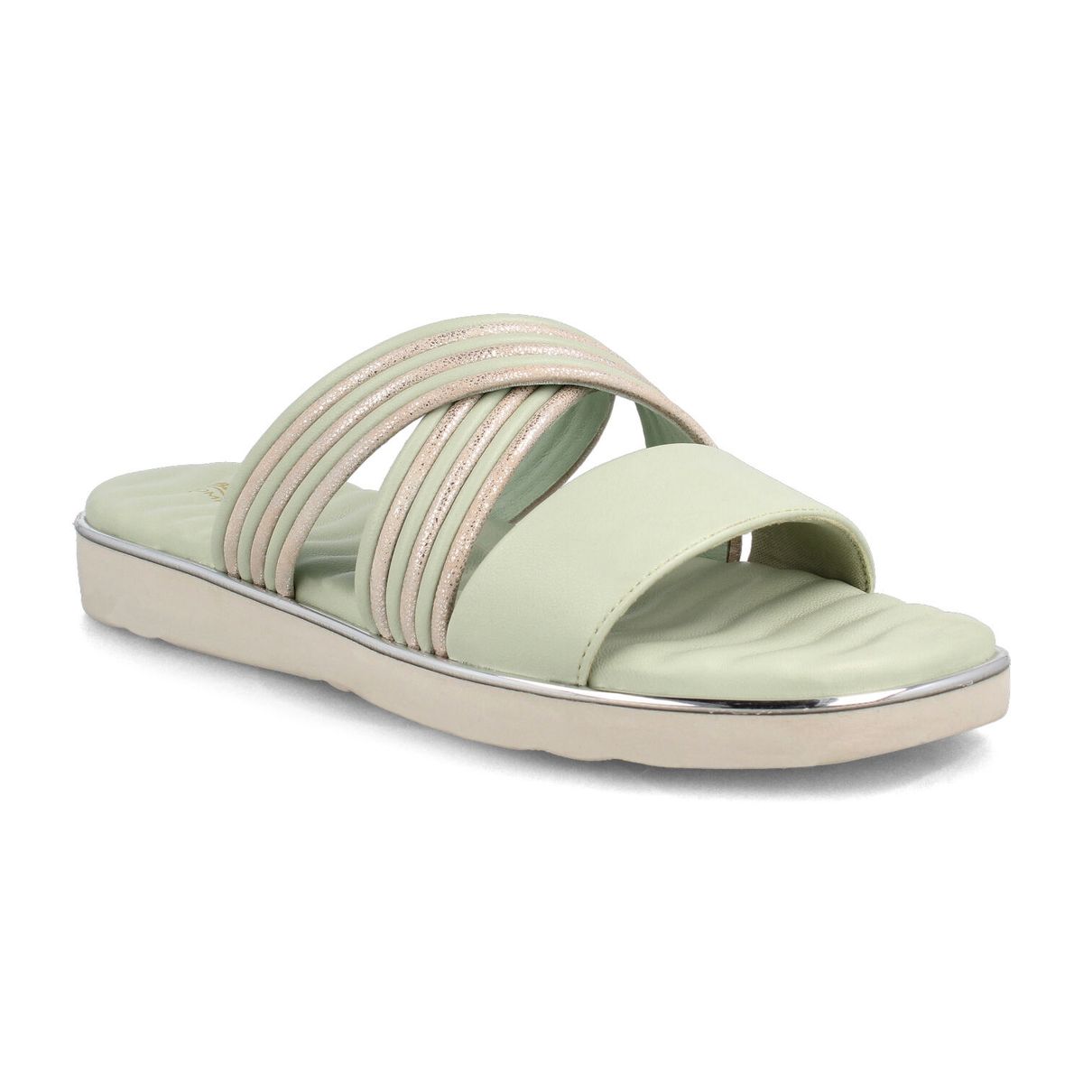 BATA - Sandalia Mujer Bata Megan Verde Claro