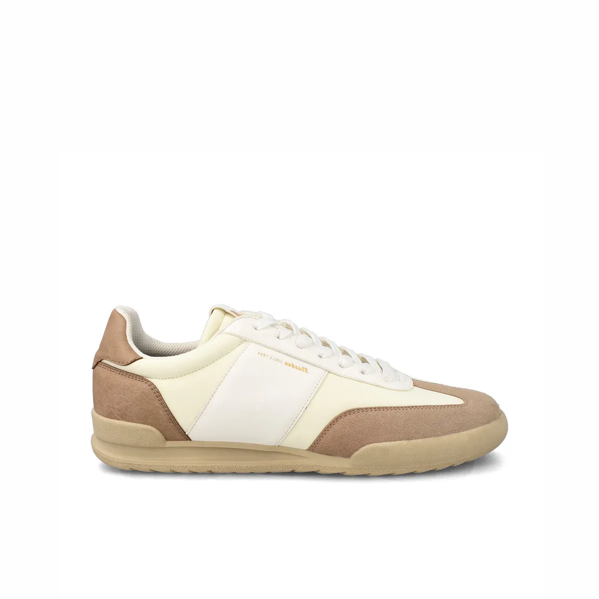 BATA - Zapatilla Hombre Bata Lucca Blanco - Beige