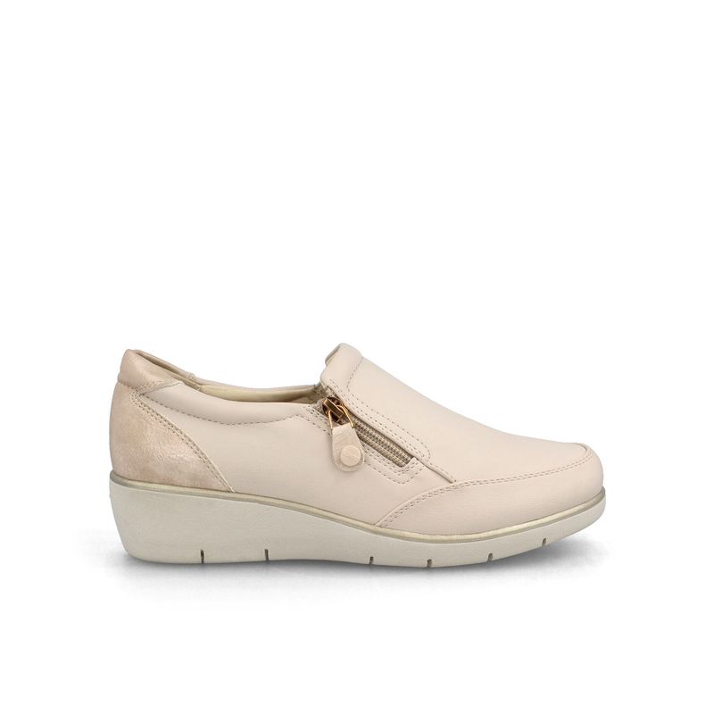 BATA - Mocasin Mujer Bata Frida Beige