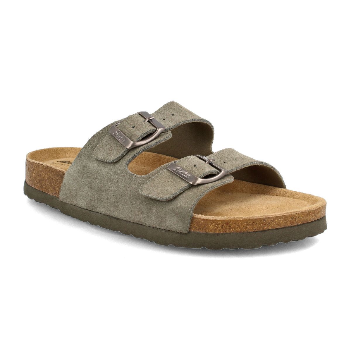 BATA - Sandalia Mujer Bata Ashley-Lea Verde Oliva