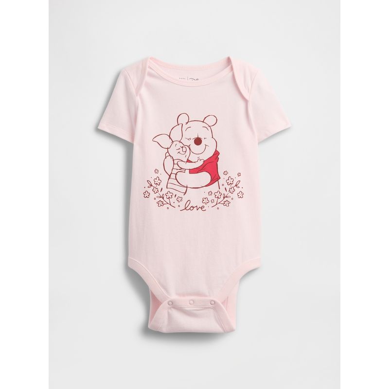 GAP - Pilucho Bebe Niña Solid Rosado Gap
