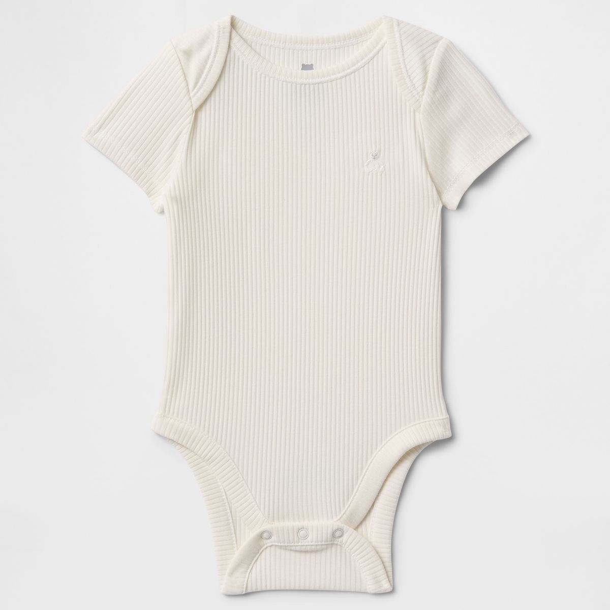 GAP - Pilucho Bebe Unisex Rib V25 Basic Blanco Gap