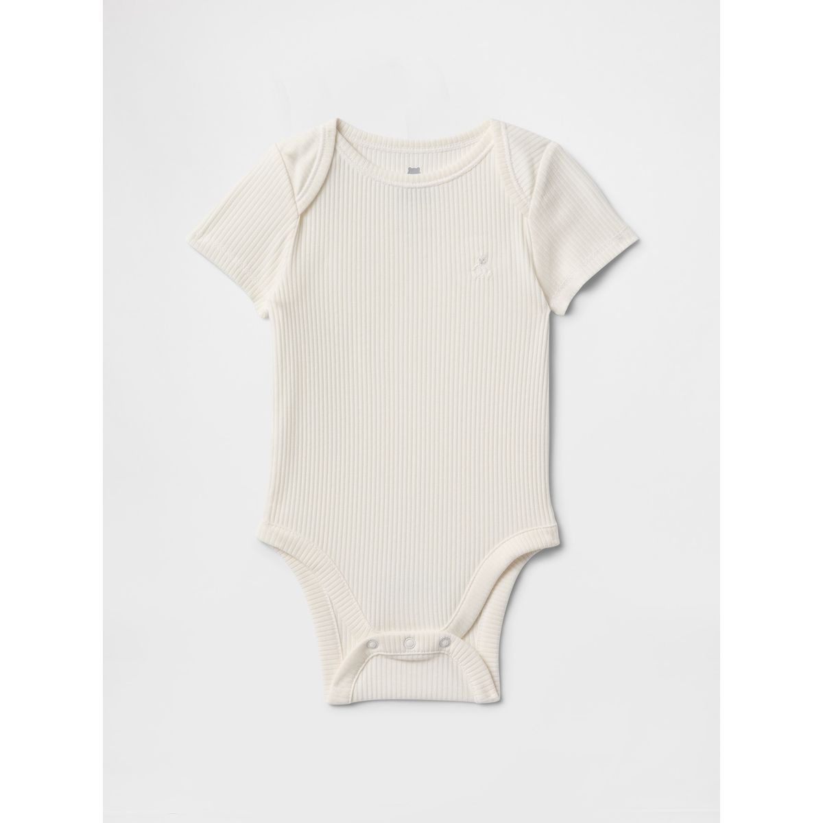 GAP - Pilucho Bebe Unisex Rib V25 Basic Blanco Gap