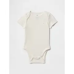 GAP - Pilucho Bebe Unisex Rib V25 Basic Blanco