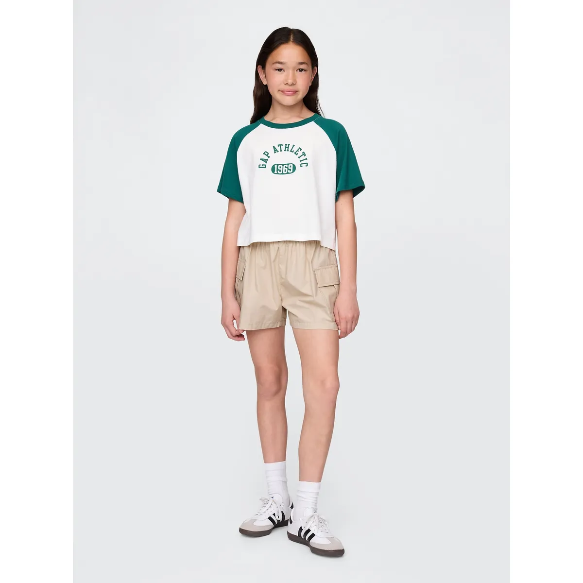 GAP - Short Niña Cargo Beige Gap