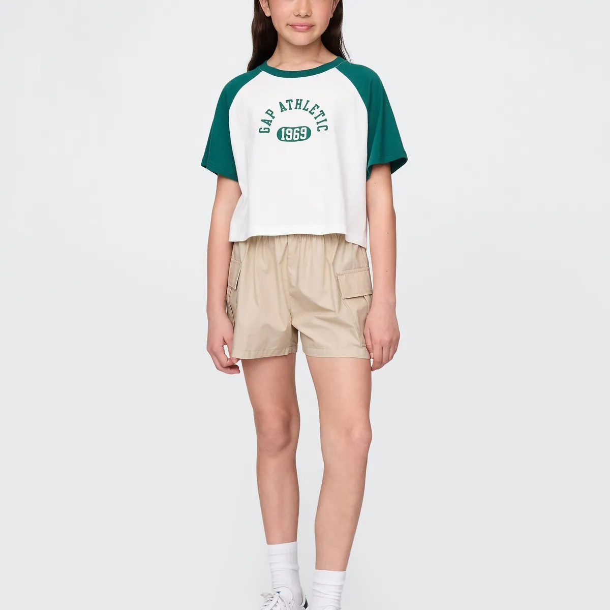 GAP - Short Niña Gap Cargo Beige