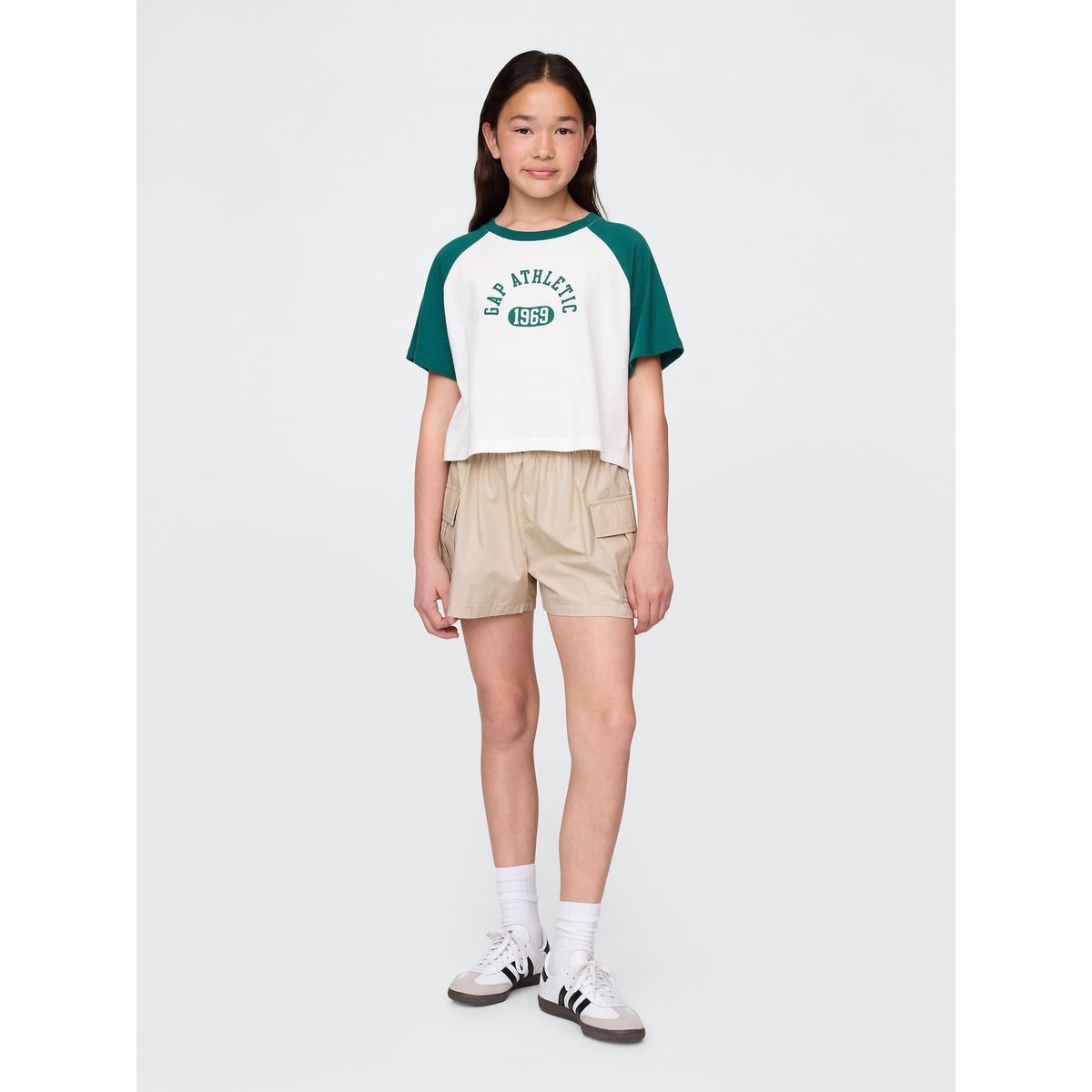 GAP - Short Niña Gap Cargo Beige
