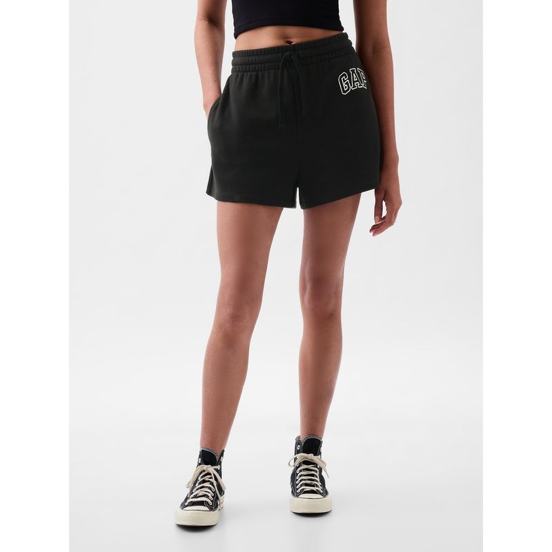 GAP - Short Mujer Logo Heritage Negro Gap