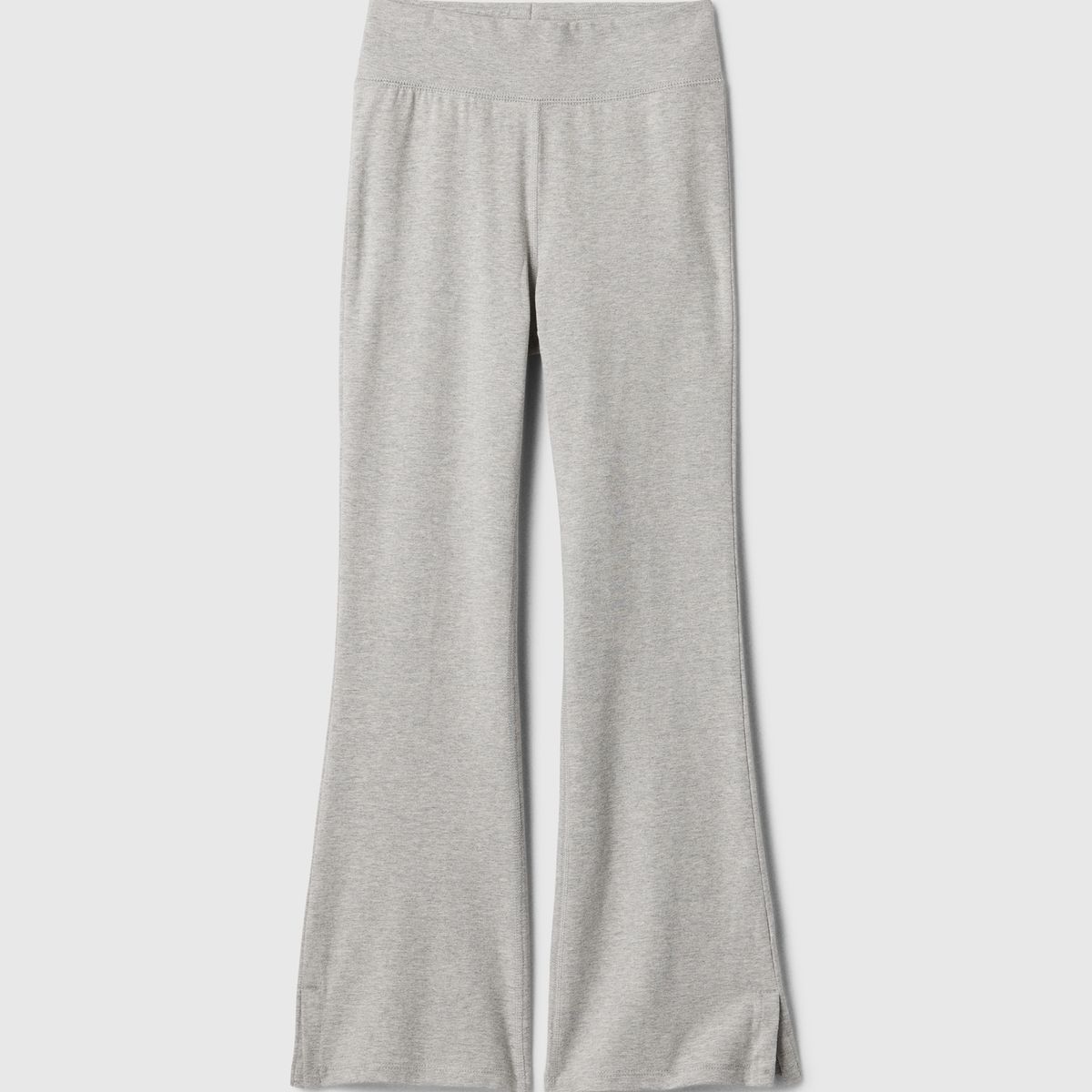 GAP - Calzas Niña Flare Jersey Gris Gap