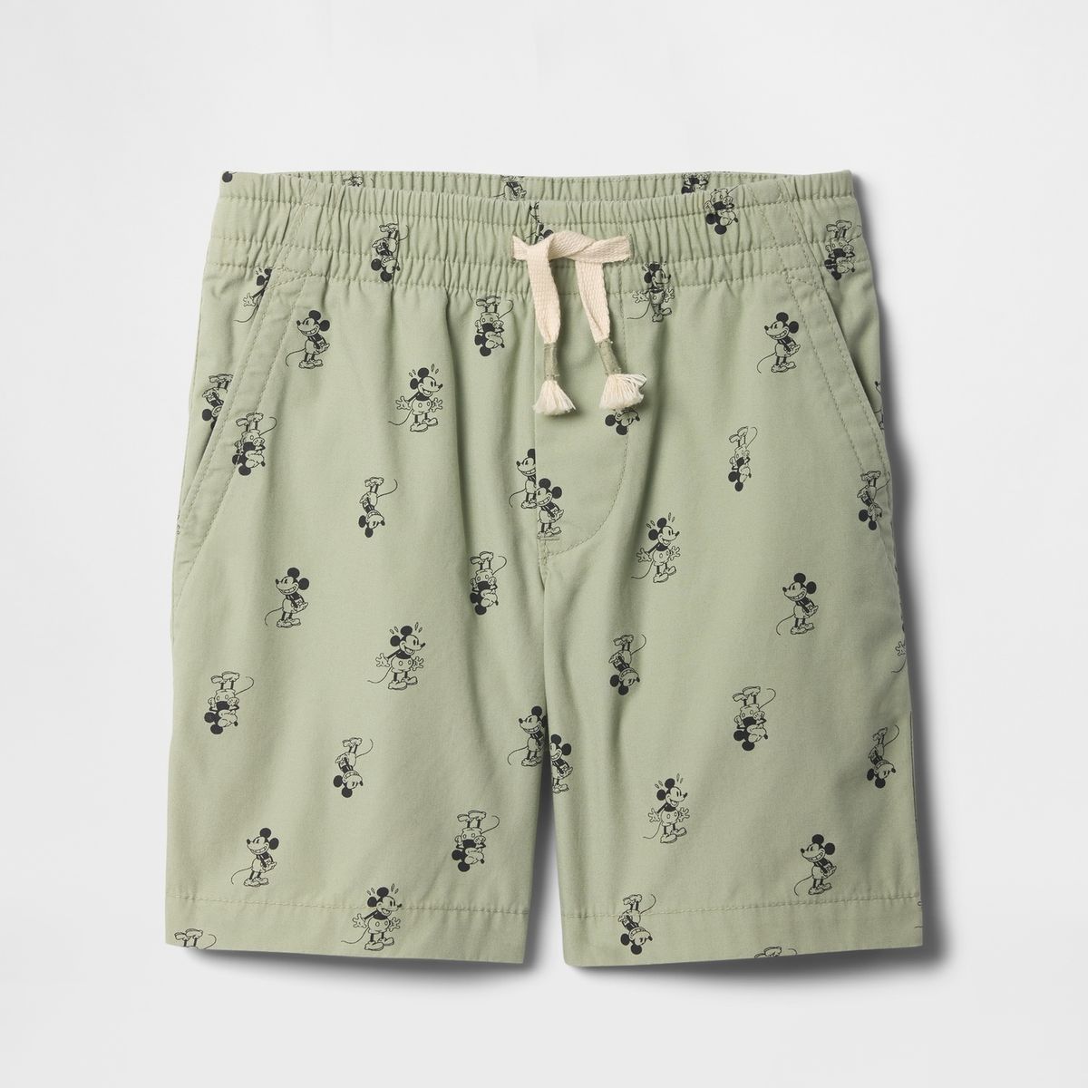 GAP - Short Toddler Niño Mickey Mouse Pull-On Verde Gap