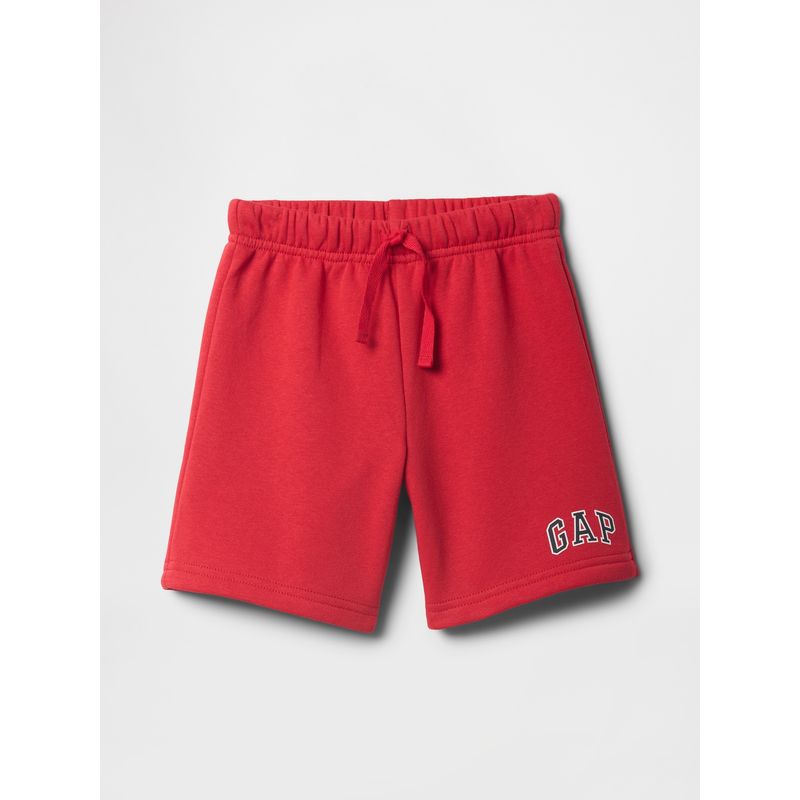 GAP - Short Toddler Niño Logo Pull-On Rojo Gap