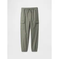 GAP - Pantalón Niño Jogger Cargo Twill Verde