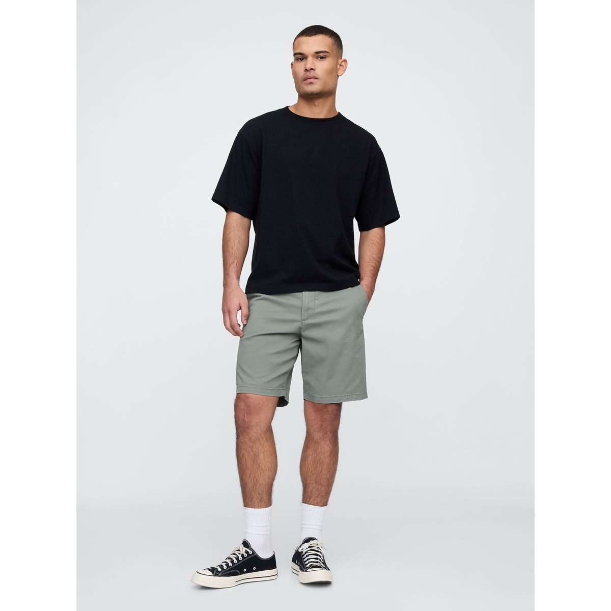 GAP - Short Hombre 9" Essential Khaki Verde Gap