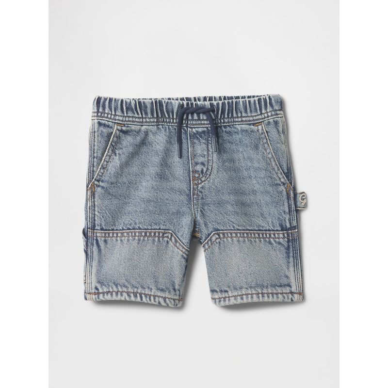 GAP - Short Toddler Niño Carpenter Pull-On Azul Gap