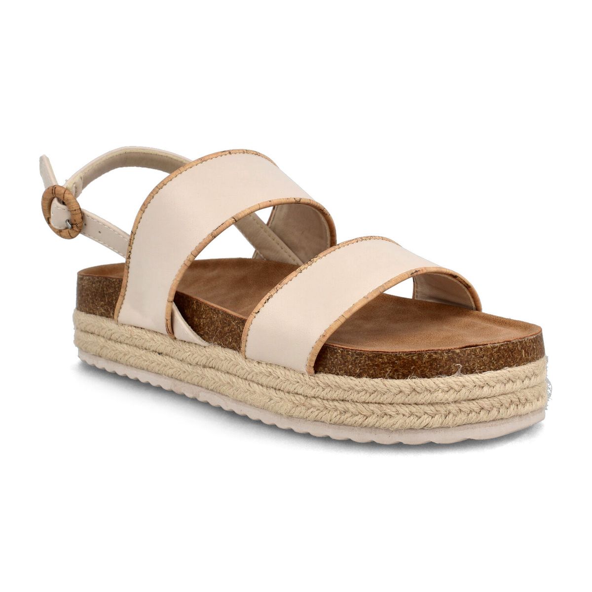 BATA - Sandalia Mujer Bata Saya Blanco