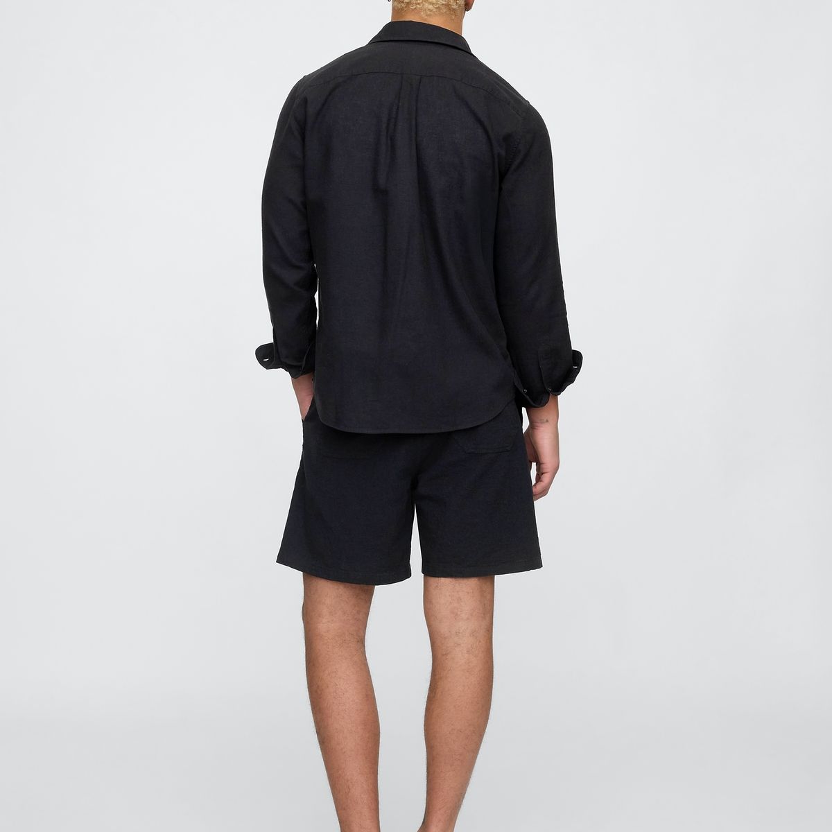 GAP - Short Hombre Gap Lino Easy Negro