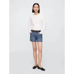 GAP - Short Mujer Denim 5In Dark Azul