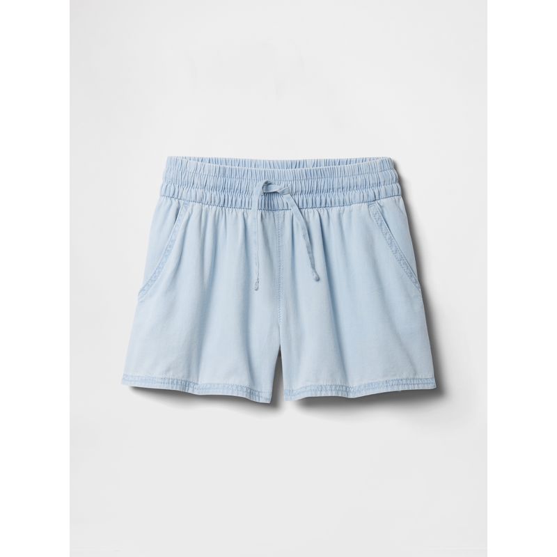 GAP - Short Niña Woven Pull-On Azul Gap