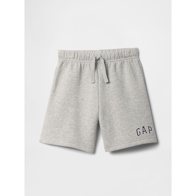 GAP - Short Toddler Niño Logo Pull-On Gris Gap
