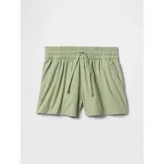GAP - Short Niña Woven Pull-On Verde