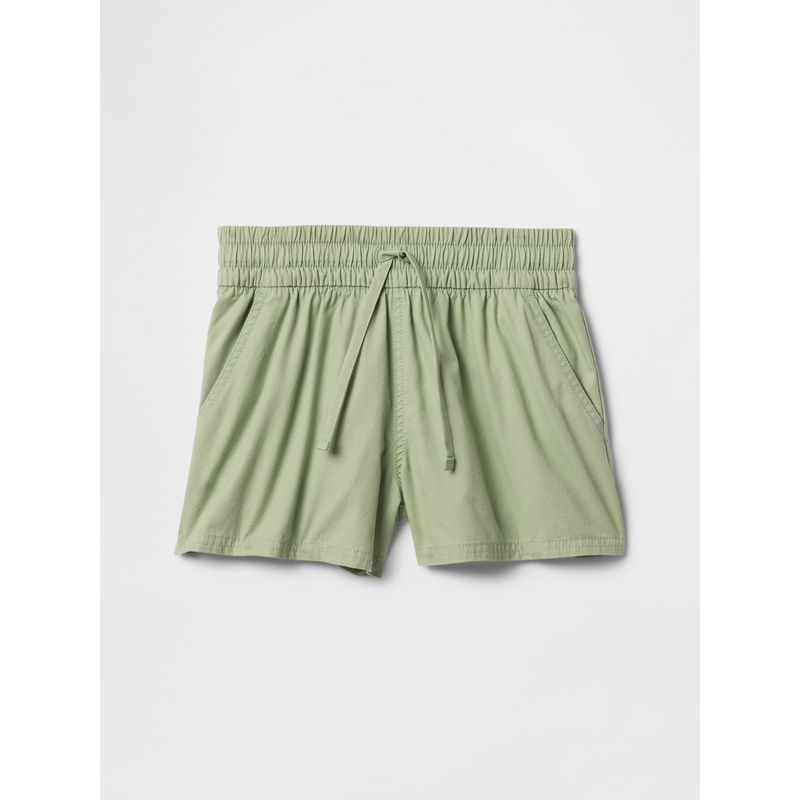 GAP - Short Niña Woven Pull-On Verde Gap