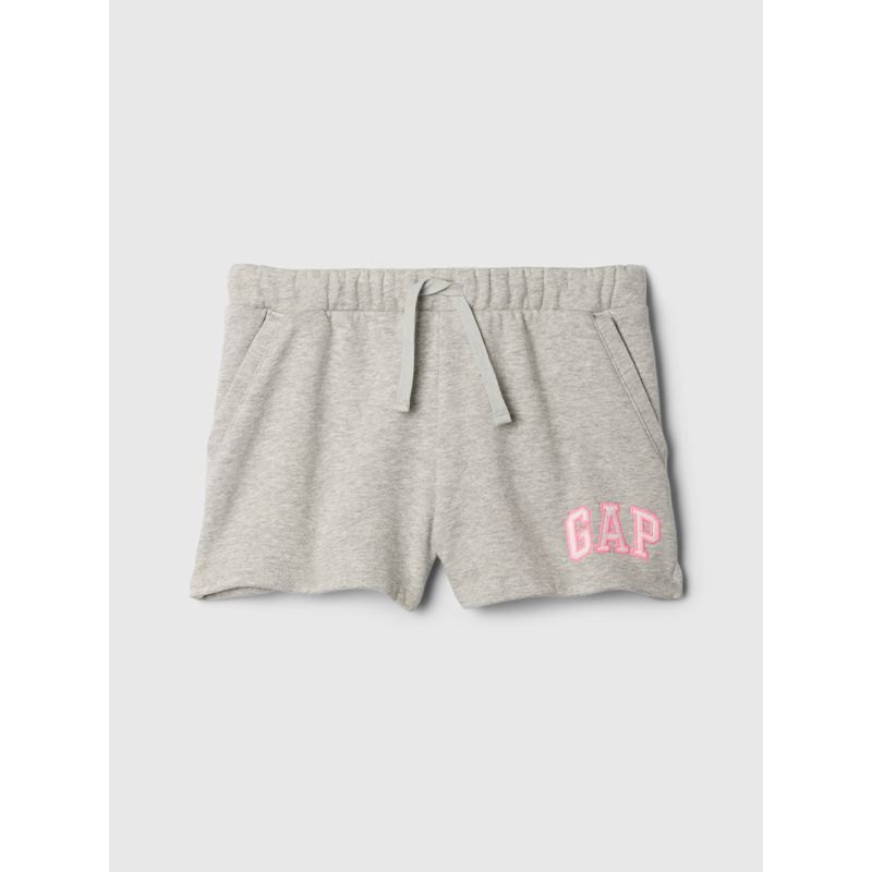 GAP - Short Niña Basic Heritage Gris Gap