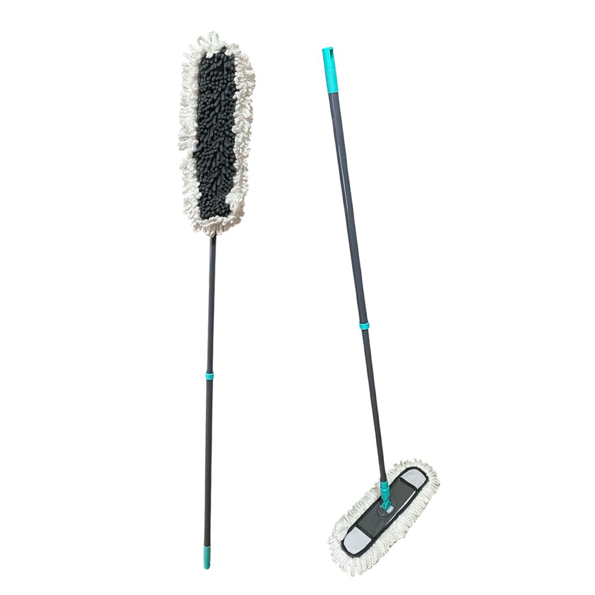 GENERICO - Trapero D Microfibra Con Mango Extensible Y Cabezal Flexible