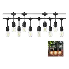 ESHOPANGIE - Guirnalda Luces Led 10metros 20ampolletas Exterior Interior