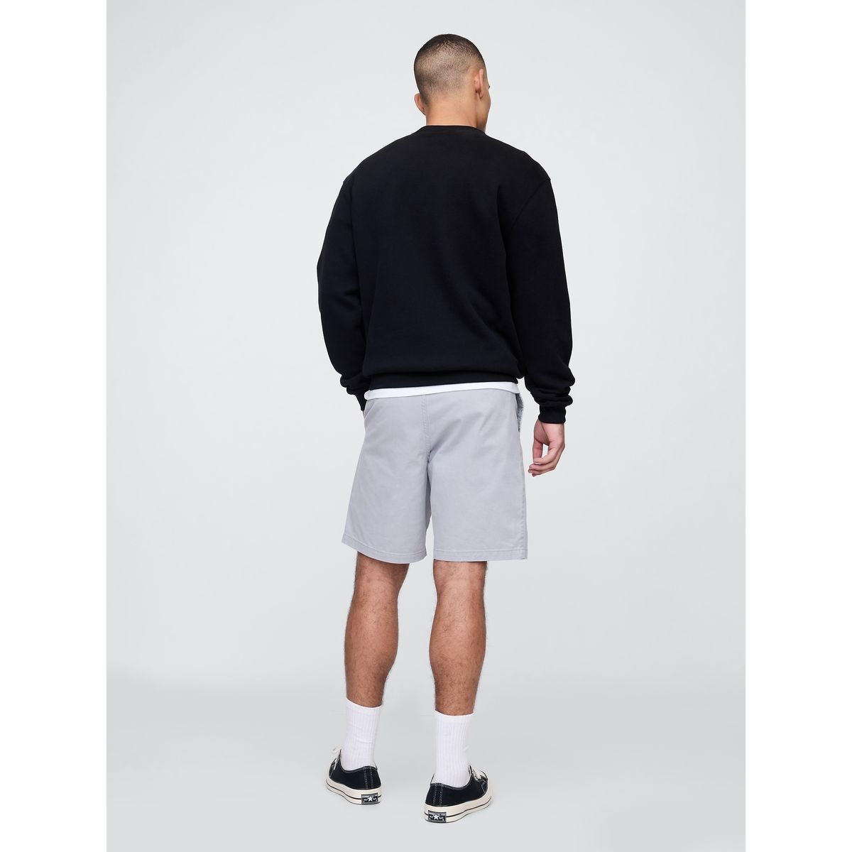 GAP - Short Hombre 9" Essential Khaki Gris Gap