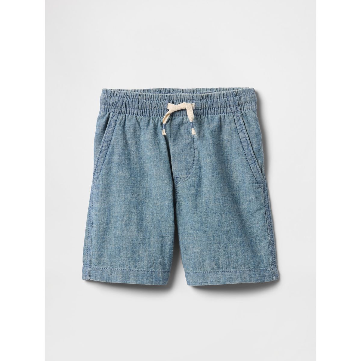 GAP - Short Toddler Niño Pull-On Chambray Azul Gap