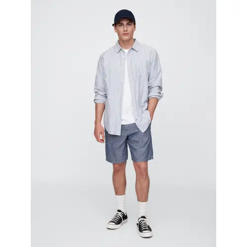 GAP - Short Hombre 9" Essential Khaki V25 Light Azul