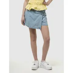 GAP - Falda Short Niña Denim Azul