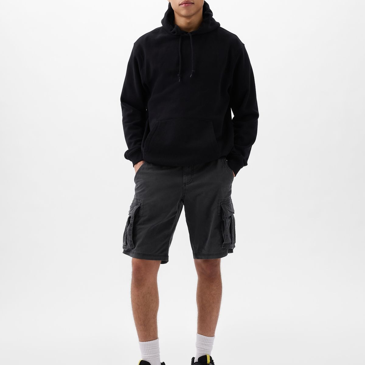 GAP - Short Hombre Cargo Relaxed Negro Gap