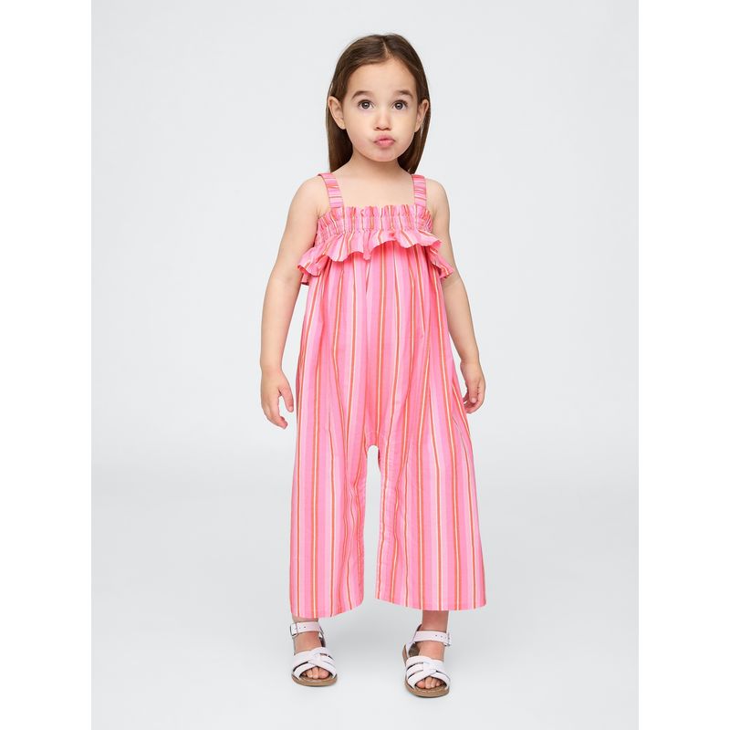 GAP - Vestido Toddler Niña Popelina Rosado Gap