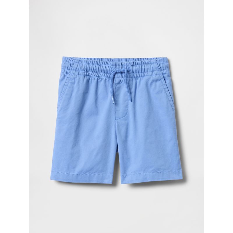 GAP - Short Toddler Niño Pull-on Liso Light Azul Gap