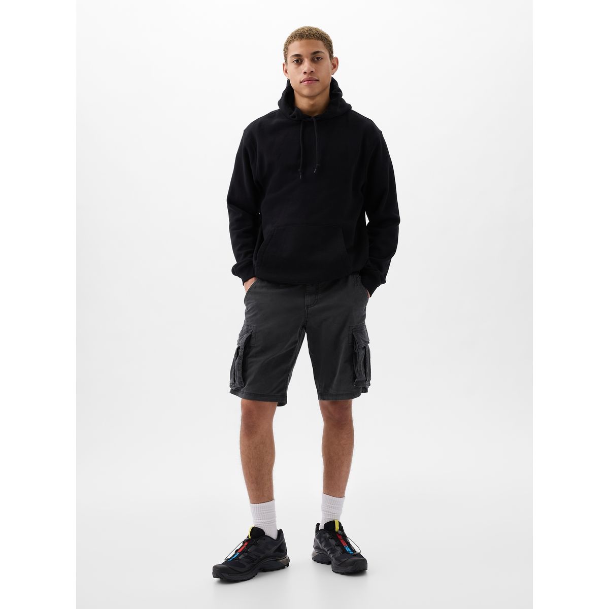 GAP - Short Hombre Cargo Relaxed Negro Gap