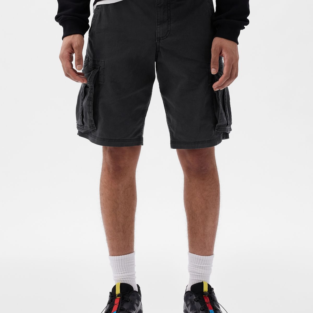 GAP - Short Hombre Cargo Relaxed Negro Gap