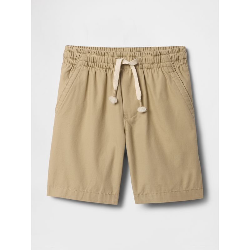 GAP - Short Toddler Niño Popelina Pull-On Beige Gap
