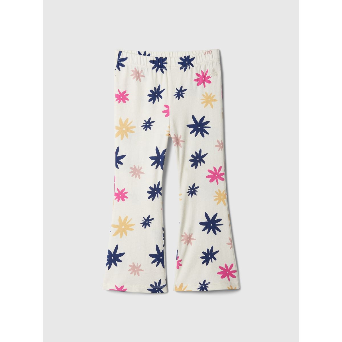 GAP - Calzas Toddler Niña Flare Stretch Blanco Gap
