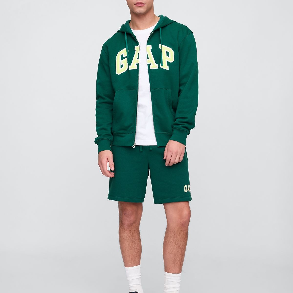GAP - Short Hombre Logo Heritage Verde Gap