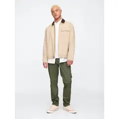 GAP - Pantalón Hombre Slim Fit Khaki Verde