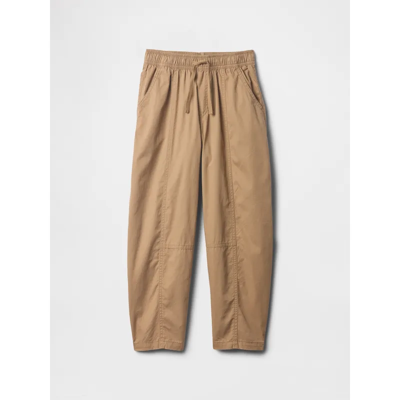 GAP - Pantalón Niña Barrel Beige Gap