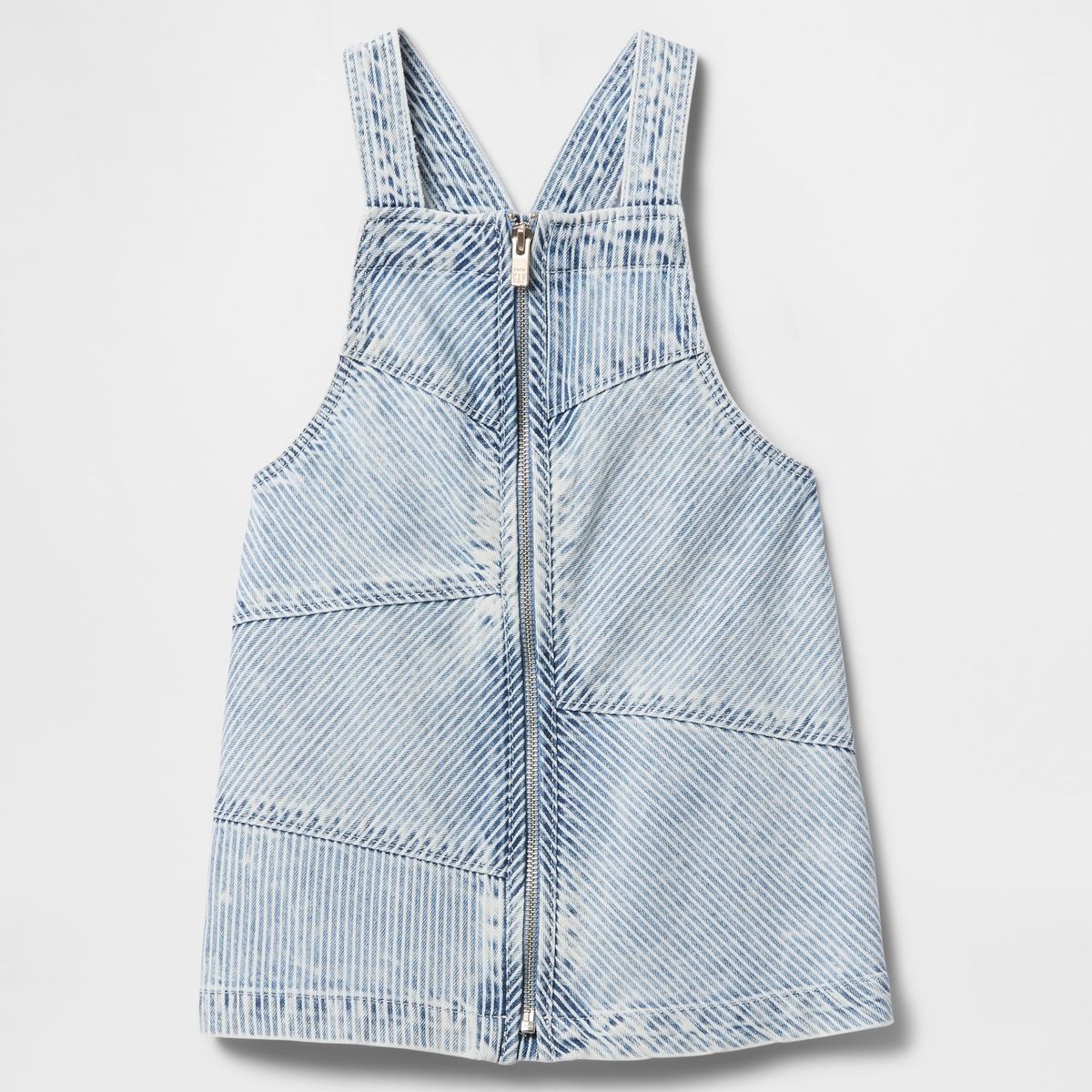 GAP - Vestido Toddler Niña Gap Patchwork Denim Azul