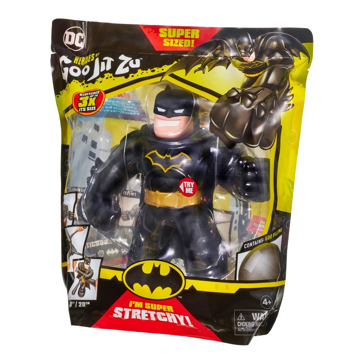 DC - Figura De Acción Goo Jit Zu Batman Supagoo 8