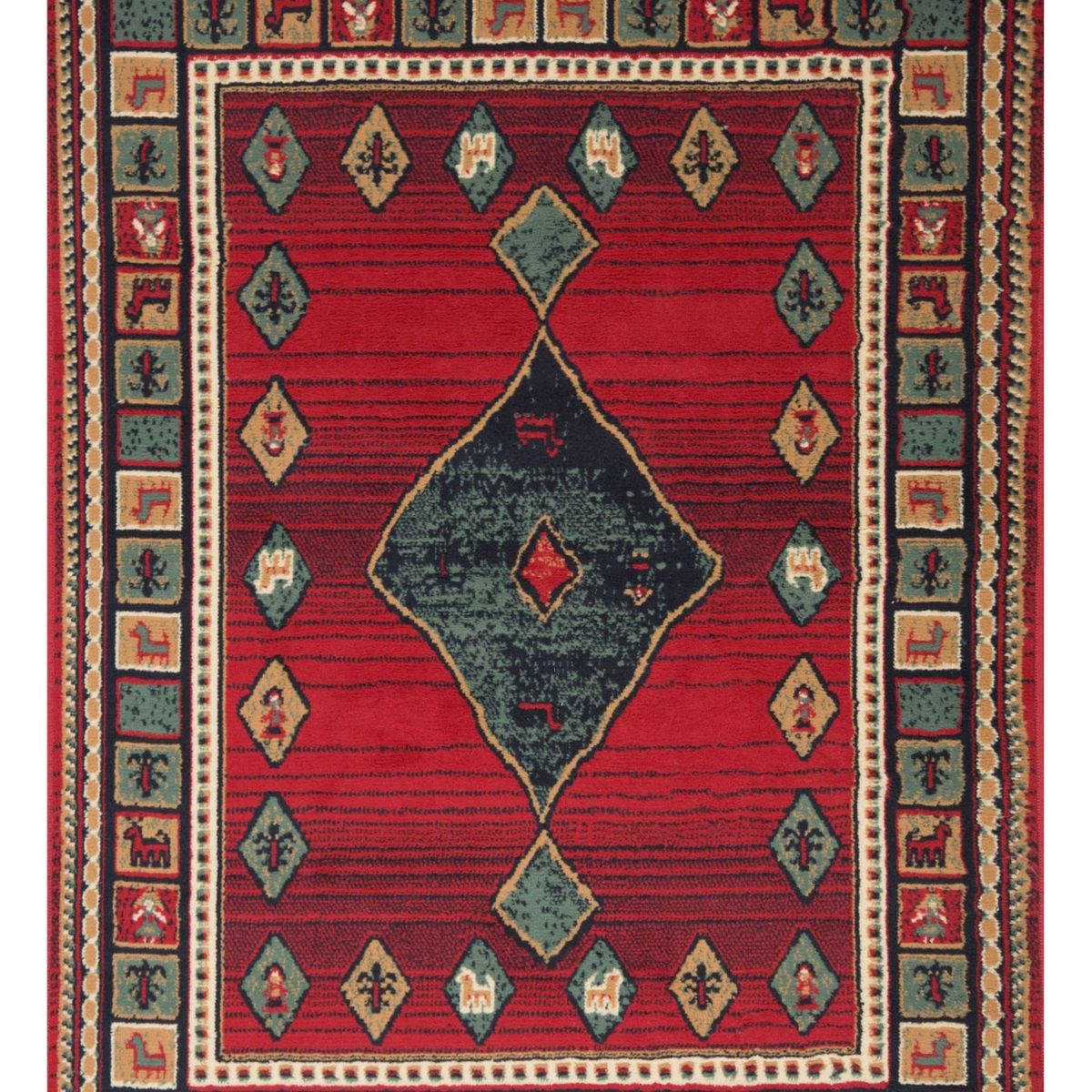 CANNON - Alfombra Zinnia Rojo 133x180