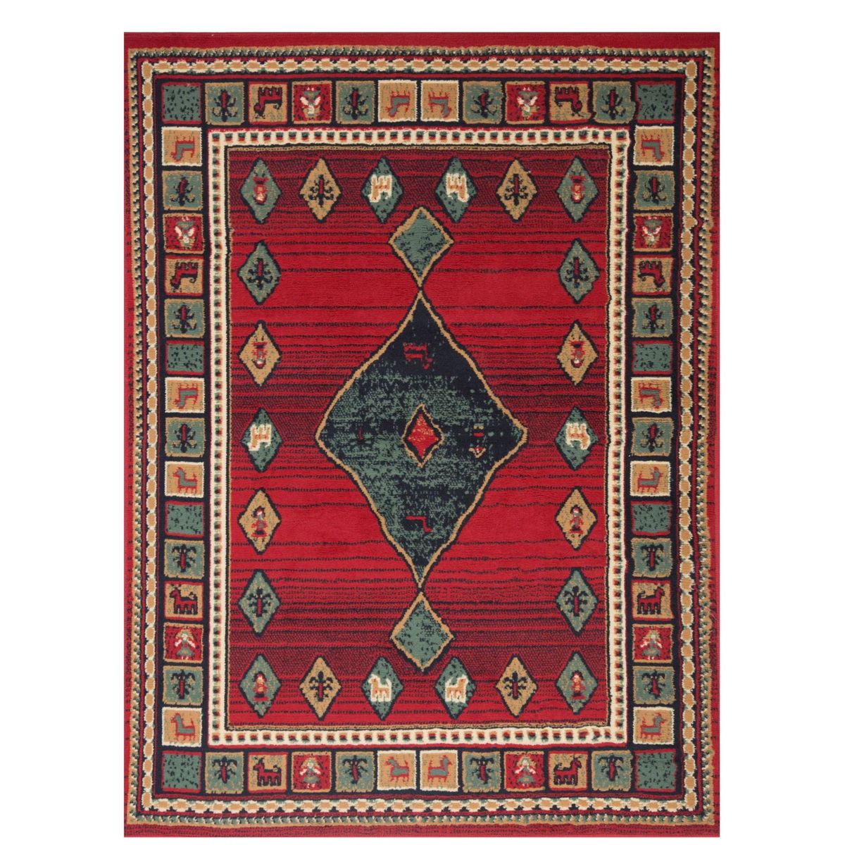 CANNON - Alfombra Zinnia Rojo 133x180